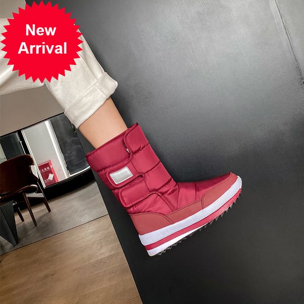 2020 russian winter dwaterproof ankle water down cloth breeches warm women boots platform imitation hair-lined lamb kgps, Black
2020 russian winter dwaterproof ankle water down cloth breeches warm women boots platform imitation hair-lined lamb kgps, Black