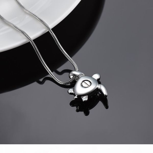 ijd9949 little sea turtle stainless steel memorial urn pendant pet funeral keepsake necklaces for ashes after cremation jewelry, Silver
ijd9949 little sea turtle stainless steel memorial urn pendant pet funeral keepsake necklaces for ashes after cremation jewelry, Silver