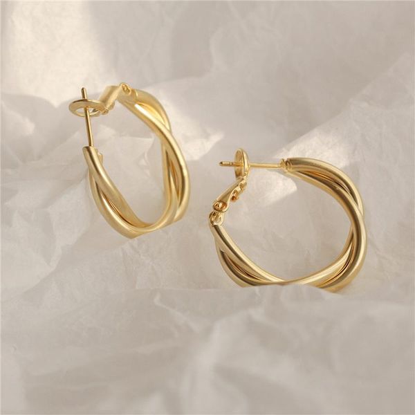 weaving chic minimalist classic alloy elegant hoop earrings for women girl wedding party travel jewelry, Golden;silver
weaving chic minimalist classic alloy elegant hoop earrings for women girl wedding party travel jewelry, Golden;silver
