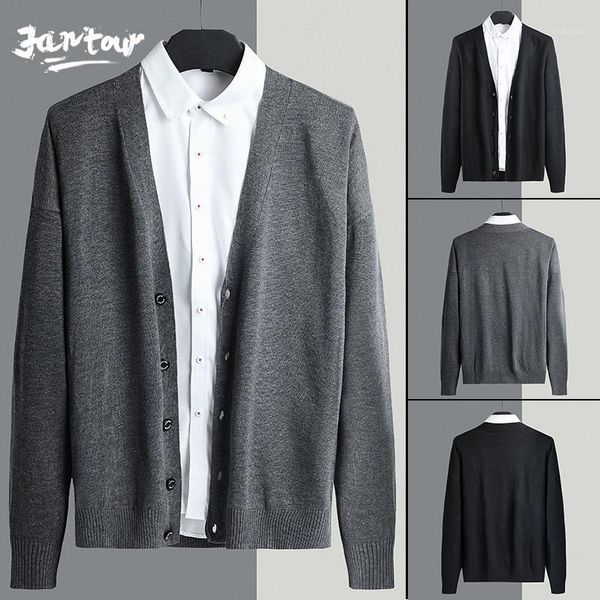autumn winter 2020 new men sweater long-sleeved v-neck cardigan single-breasted fashion men gray sweater big size -3 4 5 6xl1, White;black
autumn winter 2020 new men sweater long-sleeved v-neck cardigan single-breasted fashion men gray sweater big size -3 4 5 6xl1, White;black
