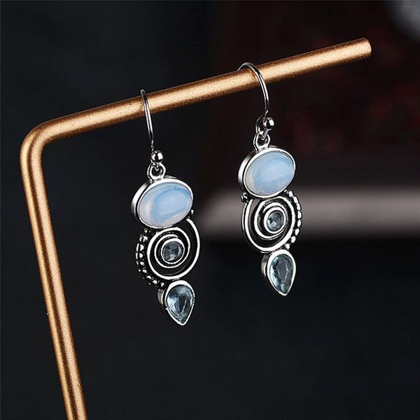 dangle & chandelier 2021 statement bohemia sea blue zircon earrings for women silver color female drop jewelry boho party accessories gifts
dangle & chandelier 2021 statement bohemia sea blue zircon earrings for women silver color female drop jewelry boho party accessories gifts