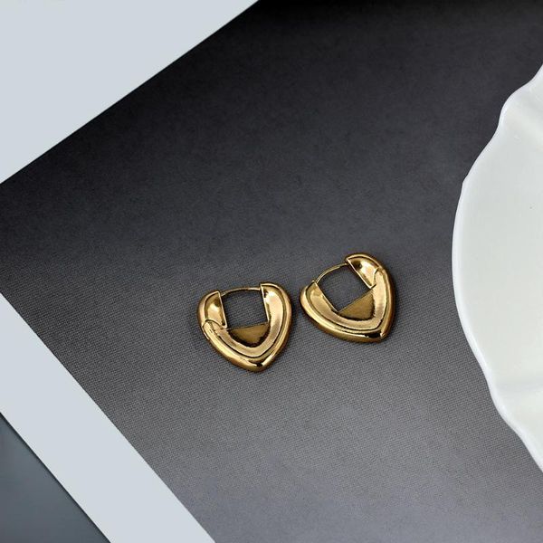 hoop & huggie just feel fashion selling golden heart shaped earrings women's chunky geometrical brass minimalist jewelry, Golden;silver
hoop & huggie just feel fashion selling golden heart shaped earrings women's chunky geometrical brass minimalist jewelry, Golden;silver