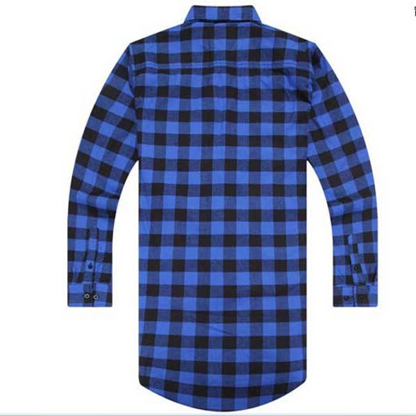 wholesale- red blue scottish plaid long sleeve flannel shirt men/ dance bboy shirt golden side zipper/ oversize lengthen man 8cbc, White;black
wholesale- red blue scottish plaid long sleeve flannel shirt men/ dance bboy shirt golden side zipper/ oversize lengthen man 8cbc, White;black