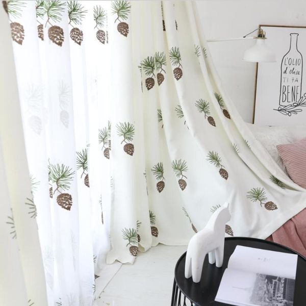 curtain & drapes modern nordic pine cone embroidered curtains fresh striped for living dining room bedroom
curtain & drapes modern nordic pine cone embroidered curtains fresh striped for living dining room bedroom