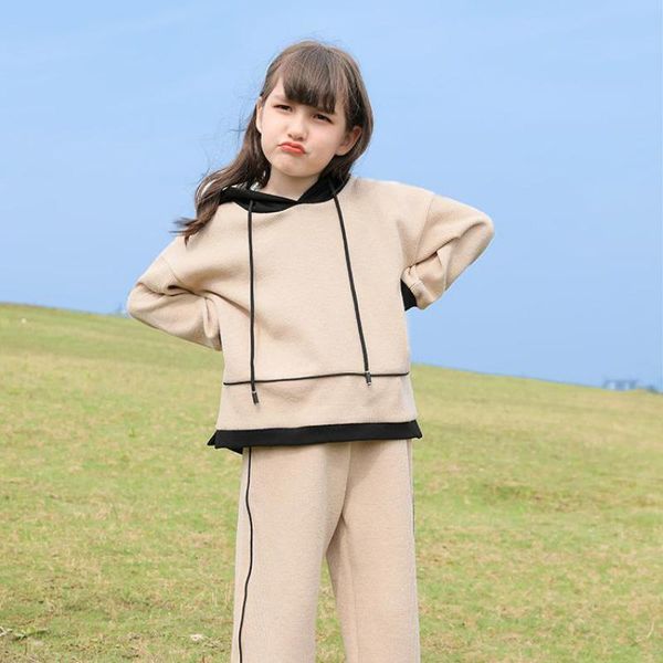 2pcs girl's casual hoodies suit long sleeve pants thicken warm clothes sweatshirt mountain climbing travel sport suit for girls, White
2pcs girl's casual hoodies suit long sleeve pants thicken warm clothes sweatshirt mountain climbing travel sport suit for girls, White