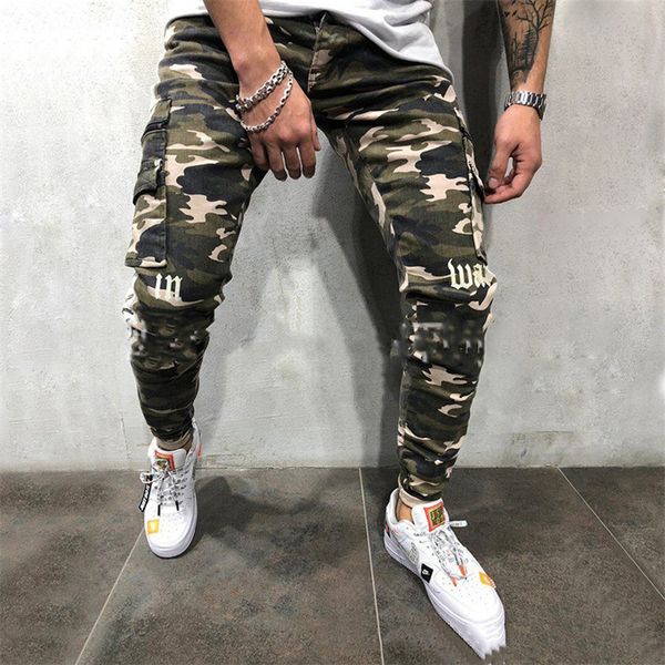 camouflage mens designer jeans fashion letter print panelled mens pencil pants casual zipper pockets males clothing, Blue
camouflage mens designer jeans fashion letter print panelled mens pencil pants casual zipper pockets males clothing, Blue
