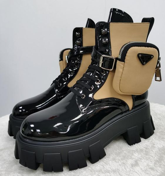 elastic cloth metal buckle pocket bag ankle boot round toe chunky sole botas de mujer flat platform leather shoes women, Black
elastic cloth metal buckle pocket bag ankle boot round toe chunky sole botas de mujer flat platform leather shoes women, Black