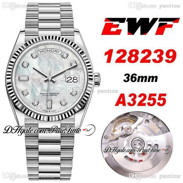ewf day date 36mm 118239 a3255 automatic mens watch steel case mop dial diamonds markers stainless steel bracelet 2021 ptrx puretime c3, Slivery;brown
ewf day date 36mm 118239 a3255 automatic mens watch steel case mop dial diamonds markers stainless steel bracelet 2021 ptrx puretime c3, Slivery;brown