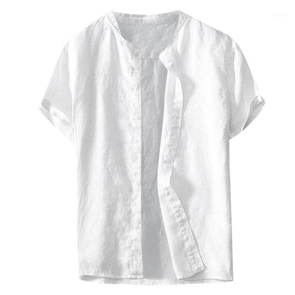 2019 fashion summer men's cool thin breathable solid color button cotton shirt short sleeve high quanlity camicia da uomo caldo1, White;black
2019 fashion summer men's cool thin breathable solid color button cotton shirt short sleeve high quanlity camicia da uomo caldo1, White;black
