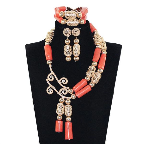 exclusive real coral pendant bridal necklace set copper gold accessory fashion jewelry set african coral beads for brides cnr189, Silver
exclusive real coral pendant bridal necklace set copper gold accessory fashion jewelry set african coral beads for brides cnr189, Silver