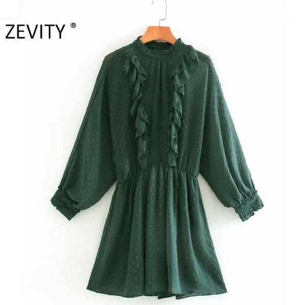 zevity autumn new women fashion pleat ruffles green chiffon playsuits lady chic agaric lace stand collar conjoined shorts ds45601, Black;white
zevity autumn new women fashion pleat ruffles green chiffon playsuits lady chic agaric lace stand collar conjoined shorts ds45601, Black;white