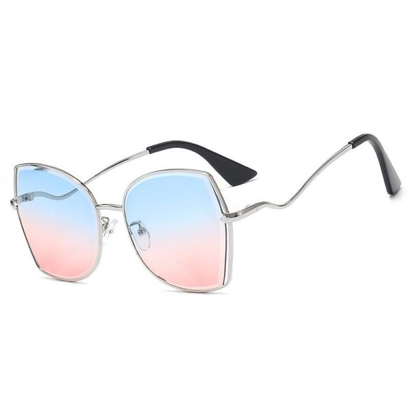 sunglasses women brand designer square metal eyewear accessories gradient colors lenses driving goggles uv400, White;black
sunglasses women brand designer square metal eyewear accessories gradient colors lenses driving goggles uv400, White;black