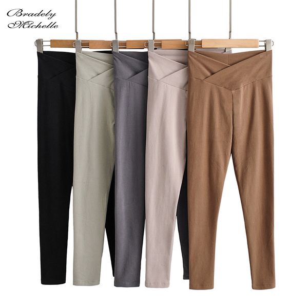 bradely michelle 2019 autumn women skinny solid elastic high waist pure cotton ankle-length workout push up leggings lj201006, Black
bradely michelle 2019 autumn women skinny solid elastic high waist pure cotton ankle-length workout push up leggings lj201006, Black