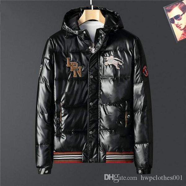fashion streetwear luxury mens jackets youth fashion for men slim pocket with couple thickfashion men's down jacket, Black
fashion streetwear luxury mens jackets youth fashion for men slim pocket with couple thickfashion men's down jacket, Black