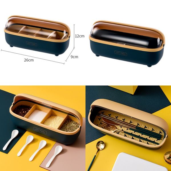 seasoning box chopsticks box kitchen four separate tank sugar pot monosodium glutamate pot seasoning boxes kitchen storage tool 87 j2
seasoning box chopsticks box kitchen four separate tank sugar pot monosodium glutamate pot seasoning boxes kitchen storage tool 87 j2