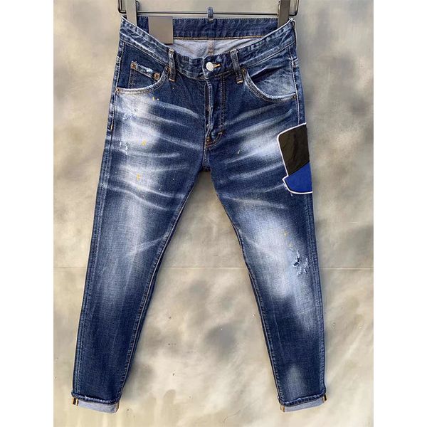 мужские разрывы растягивают черные джинсы мода slim fit промытый мотоцикл джинсовые брюки панельные брюки брюки хип-хоп тус, Blue
мужские разрывы растягивают черные джинсы мода slim fit промытый мотоцикл джинсовые брюки панельные брюки брюки хип-хоп тус, Blue