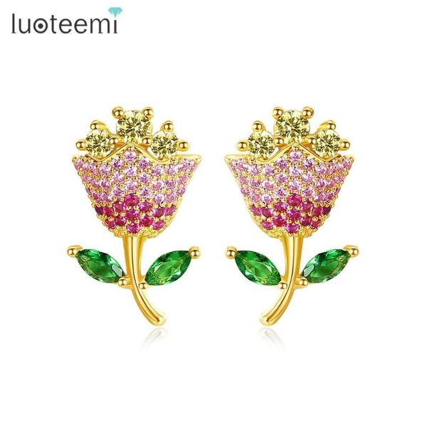 allakalo flower stud earrings for women multicolor cubic zirconia fashion jewellery dating christmas gift boucle d'oreille femme, Golden;silver
allakalo flower stud earrings for women multicolor cubic zirconia fashion jewellery dating christmas gift boucle d'oreille femme, Golden;silver