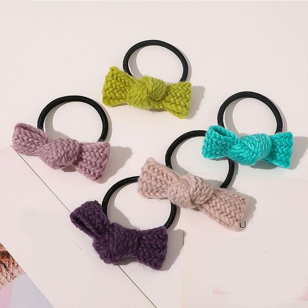 hair accessories ponytail holder candy color wool knitting tie bow shaped rubber bands knitted rope high elastic
hair accessories ponytail holder candy color wool knitting tie bow shaped rubber bands knitted rope high elastic