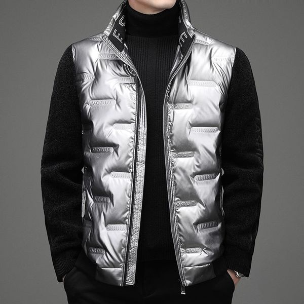 2020 brand casual fashion men down jacket designer shiny bubble winter windbreaker streetwear coats men clothes q1215, Black
2020 brand casual fashion men down jacket designer shiny bubble winter windbreaker streetwear coats men clothes q1215, Black
