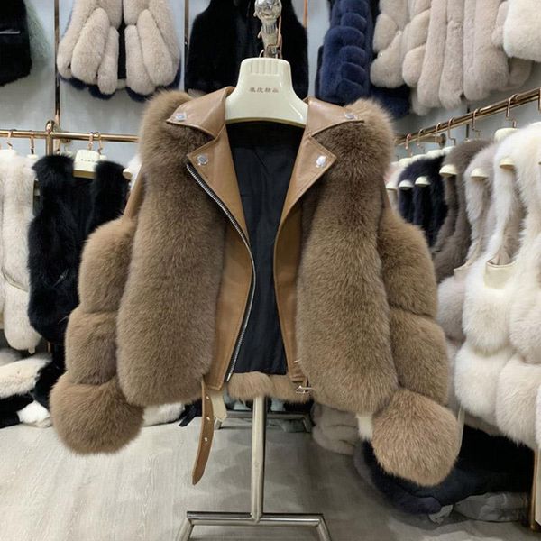 women's fur & faux winter jacket warm real natural sheepskin coat short genuine sheep leather motorcycle clothing female1, Black
women's fur & faux winter jacket warm real natural sheepskin coat short genuine sheep leather motorcycle clothing female1, Black