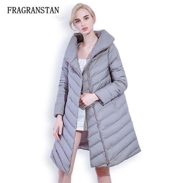 women's down & parkas winter women design cloak 90% white duck jacket warm vestidos ladies casual loose slim coats ly191, Black
women's down & parkas winter women design cloak 90% white duck jacket warm vestidos ladies casual loose slim coats ly191, Black