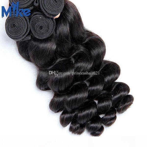 mikehair brazilian hair weaves 4pcs loose wave human hair weave bundles unprocessed loose curly peruvian malaysian indian hair extensions, Black
mikehair brazilian hair weaves 4pcs loose wave human hair weave bundles unprocessed loose curly peruvian malaysian indian hair extensions, Black