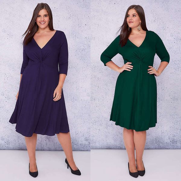 fall 2019 new style deep v-neck solid large long sleeve dress for women, Black;gray
fall 2019 new style deep v-neck solid large long sleeve dress for women, Black;gray