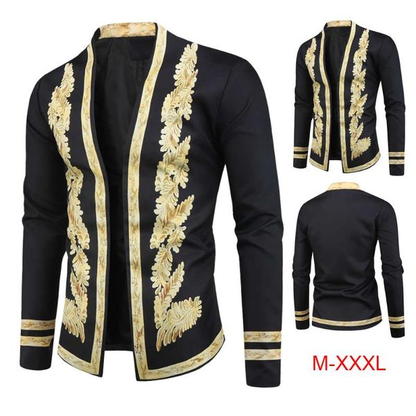 men's jackets brand men jacket 2021 fashion national style printed long sleeve coat africa clothing, Black;brown
men's jackets brand men jacket 2021 fashion national style printed long sleeve coat africa clothing, Black;brown