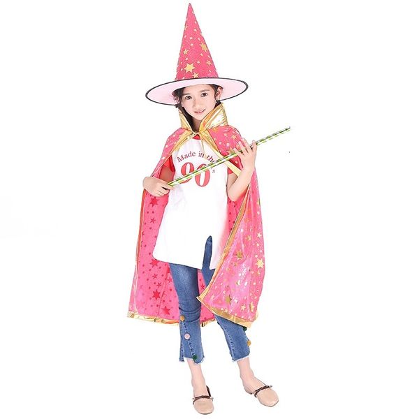 factory pricechildren costumes witch wizard cloak cosplay with hat cap stars halloween fancy dress 7 styles
factory pricechildren costumes witch wizard cloak cosplay with hat cap stars halloween fancy dress 7 styles