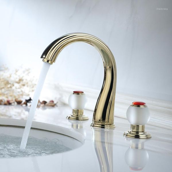 basin faucets mixer brass polished gold bathroom sink faucets deck mounted square 3 hole double handle and cold water taps1
basin faucets mixer brass polished gold bathroom sink faucets deck mounted square 3 hole double handle and cold water taps1