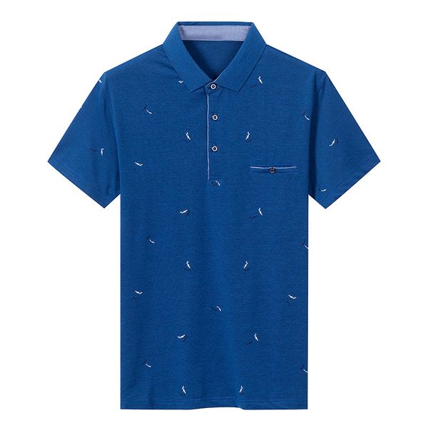 2019 brand clothing fashion men's summer pure cotton short sleeve shirts/male printing leisure polo shirts 3xl, White;black
2019 brand clothing fashion men's summer pure cotton short sleeve shirts/male printing leisure polo shirts 3xl, White;black