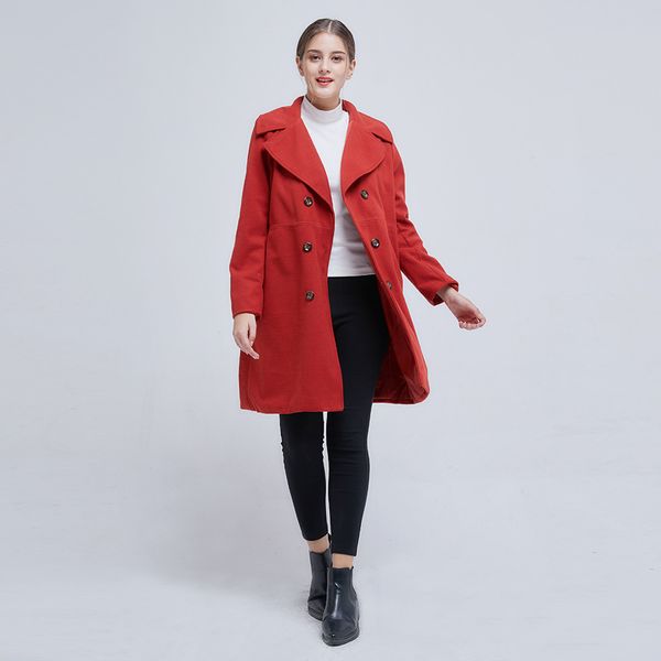 new pattern real time joker lapel long fund temperament solid color women's woolen loose coat woman jr1666, Black
new pattern real time joker lapel long fund temperament solid color women's woolen loose coat woman jr1666, Black