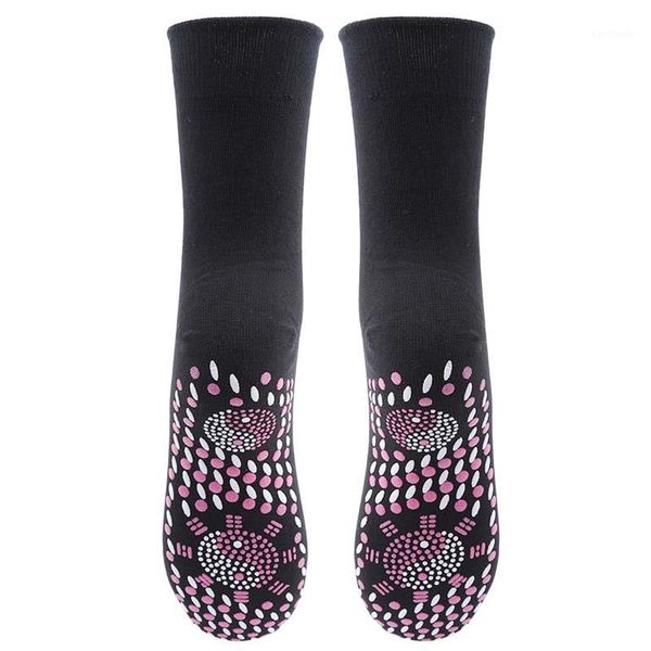 1 pair women tourmaline self heating socks 4 colors help warm cold feet comfort stockings1, Black
1 pair women tourmaline self heating socks 4 colors help warm cold feet comfort stockings1, Black