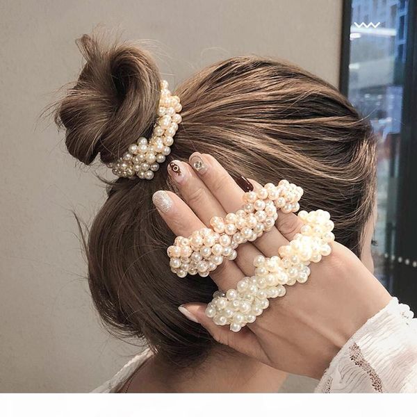 fashion elegant pearl hair ties beads women girls scrunchies rubber bands ponytail holders hair accessories elastic hair band
fashion elegant pearl hair ties beads women girls scrunchies rubber bands ponytail holders hair accessories elastic hair band