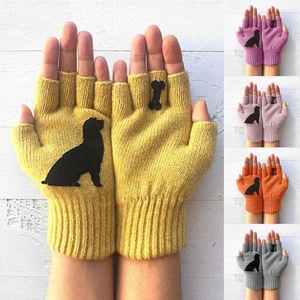 gloves for women woolen gloves autumn winter outdoor warm cold protection padded cat printed ty66, Blue;gray
gloves for women woolen gloves autumn winter outdoor warm cold protection padded cat printed ty66, Blue;gray