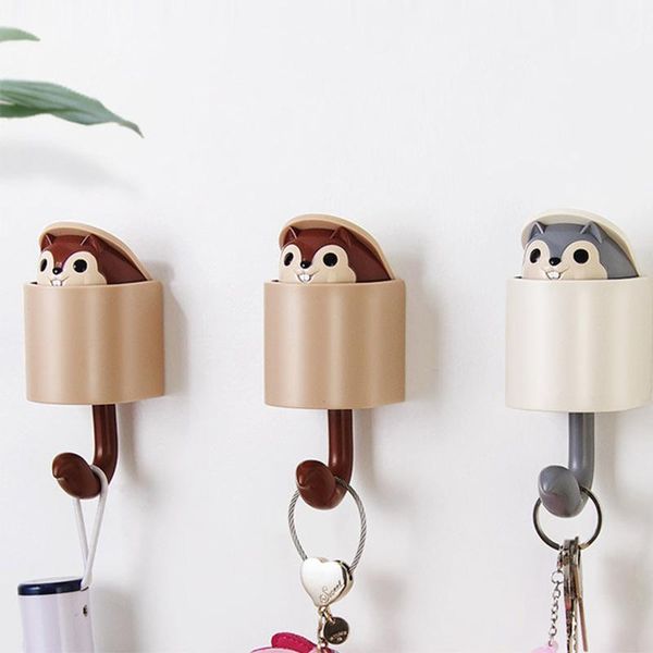 hooks & rails household cartoon squirrel strong glued door punching hook creative kitchen wall hanging coat
hooks & rails household cartoon squirrel strong glued door punching hook creative kitchen wall hanging coat