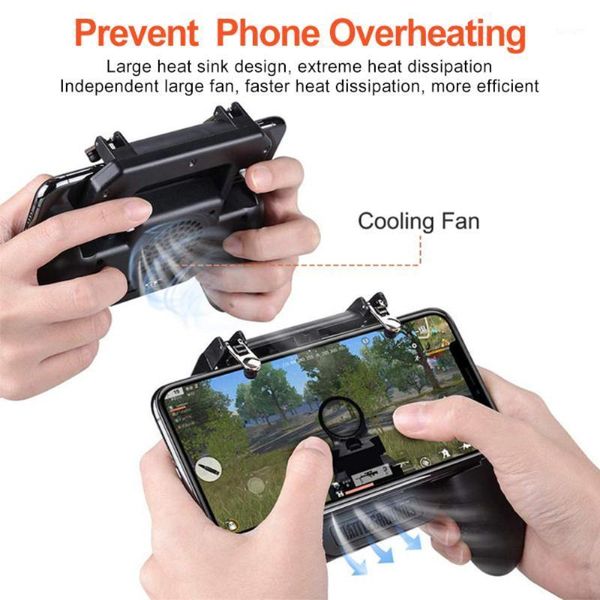 game controllers & joysticks mobile pubg controller shooter trigger cooling fan power handle 3 in 1 2000/4000mah1 
game controllers & joysticks mobile pubg controller shooter trigger cooling fan power handle 3 in 1 2000/4000mah1