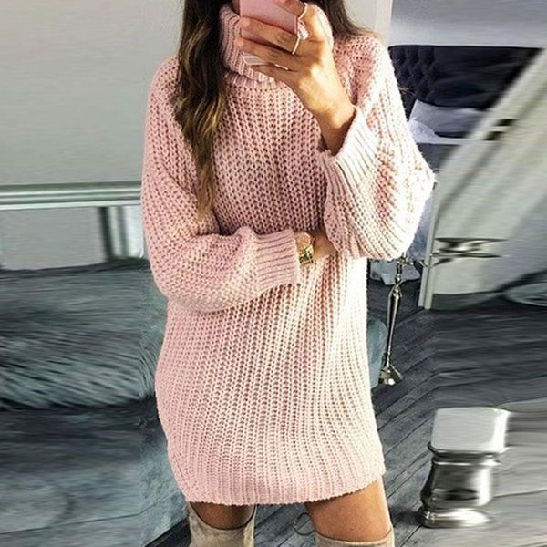 autumn sweater women pullover turtleneck solid color sweater slim fashion knitted sweater winter women long sweaters, White;black
autumn sweater women pullover turtleneck solid color sweater slim fashion knitted sweater winter women long sweaters, White;black