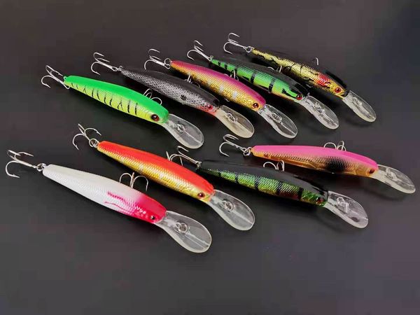 wholesale lot 20 fishing lure minnow crankbaits hand baits hooks bass 13.6g/12.5 cm 9 color ing
wholesale lot 20 fishing lure minnow crankbaits hand baits hooks bass 13.6g/12.5 cm 9 color ing