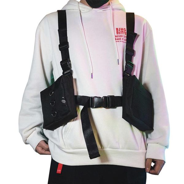 sereqi men functional waist packs bag adjustable waistcoat man tactical shoulder bags rig chest bag hip hop streetwear
sereqi men functional waist packs bag adjustable waistcoat man tactical shoulder bags rig chest bag hip hop streetwear