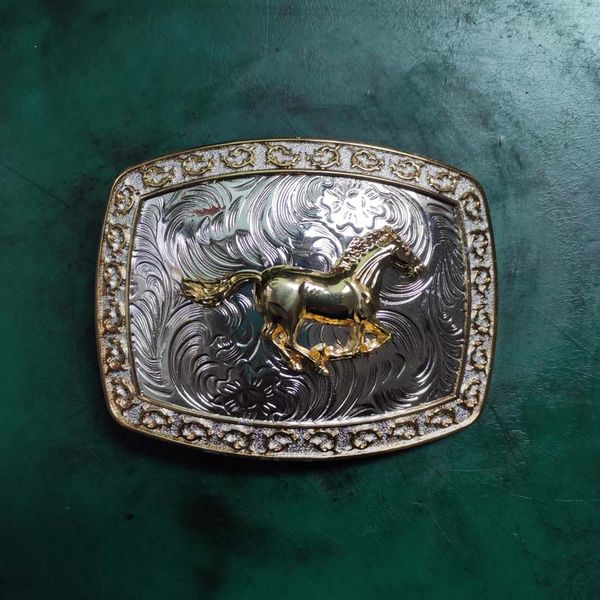 1 pcs golden running horse cowboys belt buckle woman man jeans jewelry accessories metal belt head, Slivery;black
1 pcs golden running horse cowboys belt buckle woman man jeans jewelry accessories metal belt head, Slivery;black