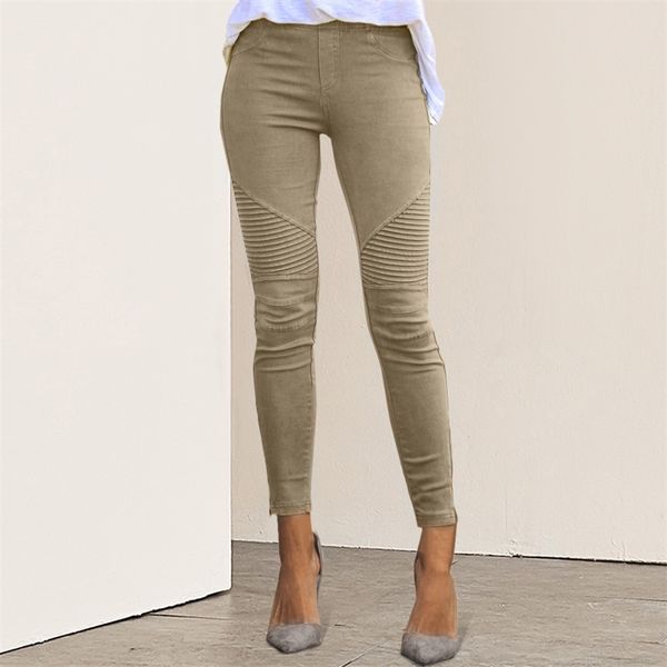 women high waist trousers slim fit slim pants autumn female women's fashion casual joggers elastic pants femme pant 201111, Black;white
women high waist trousers slim fit slim pants autumn female women's fashion casual joggers elastic pants femme pant 201111, Black;white