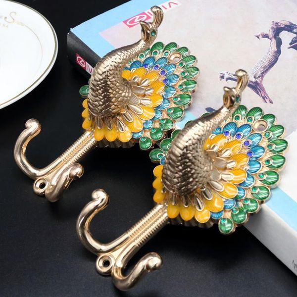 hooks & rails beautiful peacock metal wall decoration hook classical key hat 2pc1
hooks & rails beautiful peacock metal wall decoration hook classical key hat 2pc1