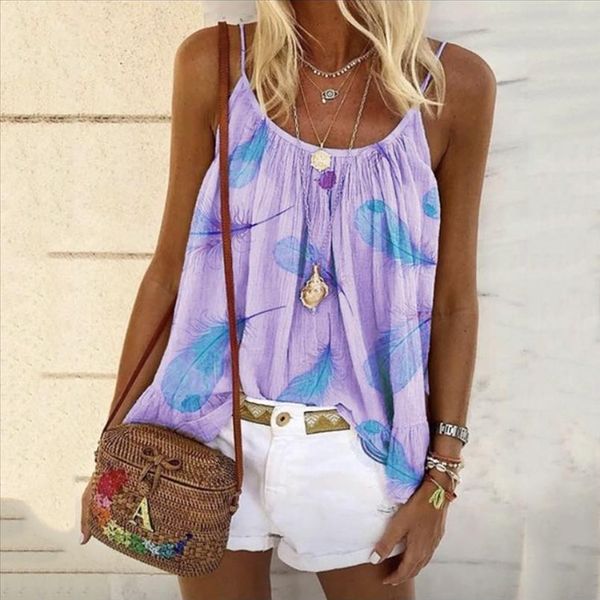sleeveless loose boho beach t shirt female 2020 summer print casual women t shirts strap tank tirantes mujer np30, White
sleeveless loose boho beach t shirt female 2020 summer print casual women t shirts strap tank tirantes mujer np30, White
