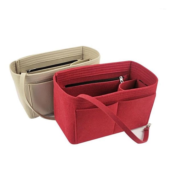 cosmetic bags & cases makeup bag felt insert multi-functional travel handbag women's storage toiletry liner organizer1
cosmetic bags & cases makeup bag felt insert multi-functional travel handbag women's storage toiletry liner organizer1