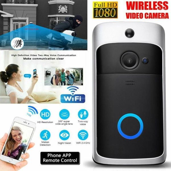 doorbells smart ip video intercom two-way door bell phone wifi wireless pir doorbell talk security hd camera1
doorbells smart ip video intercom two-way door bell phone wifi wireless pir doorbell talk security hd camera1