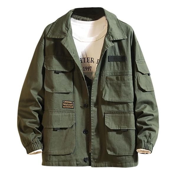 men's jackets winter men japanese multi-pocket lapel overcoat plain coat 5xl jaqueta masculino casaco chaqueta hombre jacket, Black;brown
men's jackets winter men japanese multi-pocket lapel overcoat plain coat 5xl jaqueta masculino casaco chaqueta hombre jacket, Black;brown