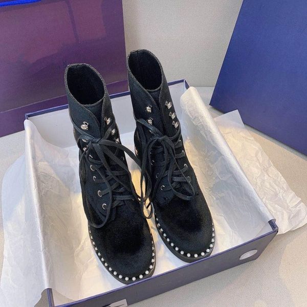 autumn 2020 pearl nude boots leather outsole a special offer at the new store, Black
autumn 2020 pearl nude boots leather outsole a special offer at the new store, Black