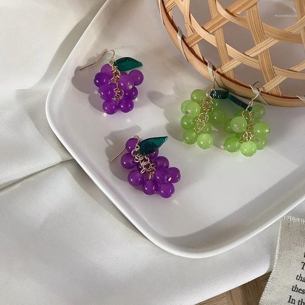 purple green glass beads grape earrings for women earing, fashion fruit drop earrings long bijoux femme jewellery1, Silver
purple green glass beads grape earrings for women earing, fashion fruit drop earrings long bijoux femme jewellery1, Silver