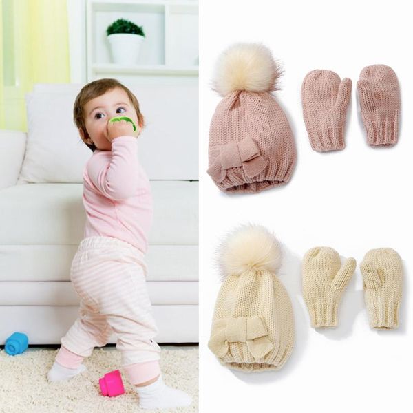 beanies baby winter cute bowknot knitted hat thicken simple soft gloves set skin-friendly kids fashion warm full finger mittens#38
beanies baby winter cute bowknot knitted hat thicken simple soft gloves set skin-friendly kids fashion warm full finger mittens#38